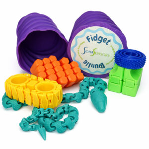 Fidget Sensory Bundle - Hand Sized: Assorted sensory toys for tactile stimulation and stress relief.
