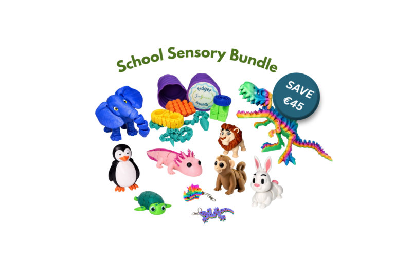 School sensory bundle - an assortment of fidget toys perfect for sensory regulation in the classroom.